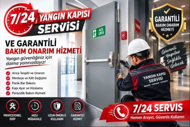 Yangın Kapısı Tamiri ve Bakım Onarım | Ekonomik Teknik Servis